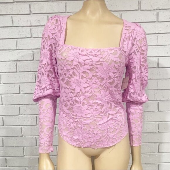 Free People Women’s Long Distance Layering Top in Flower Trail - Size Medium - Picture 10 of 11